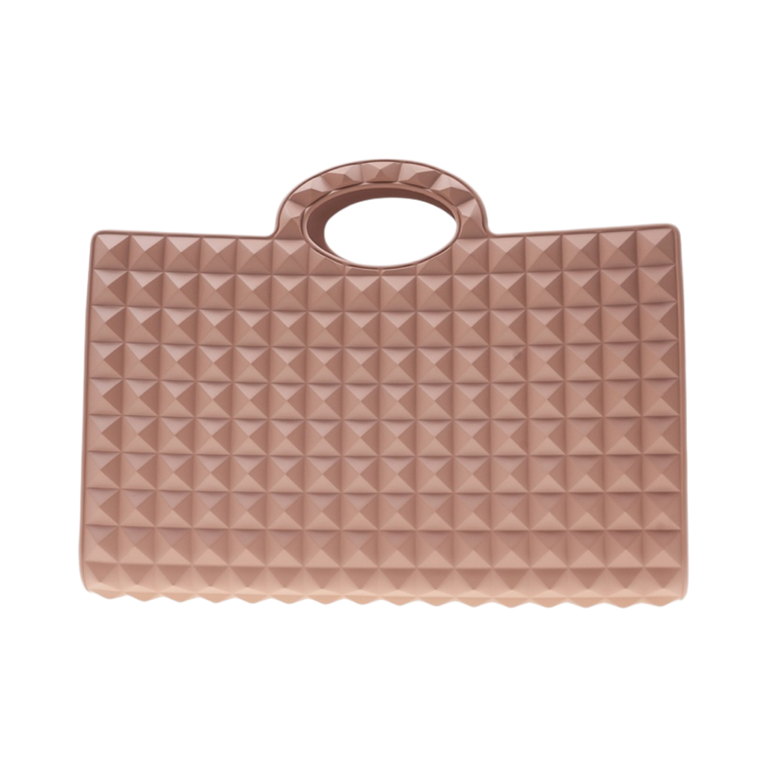 발렌티노 르 트루아지엠 러버 쇼핑백 로즈 카넬(Valentino Le Troisieme Rubber Shopping Bag Rose Cannelle) - 3
