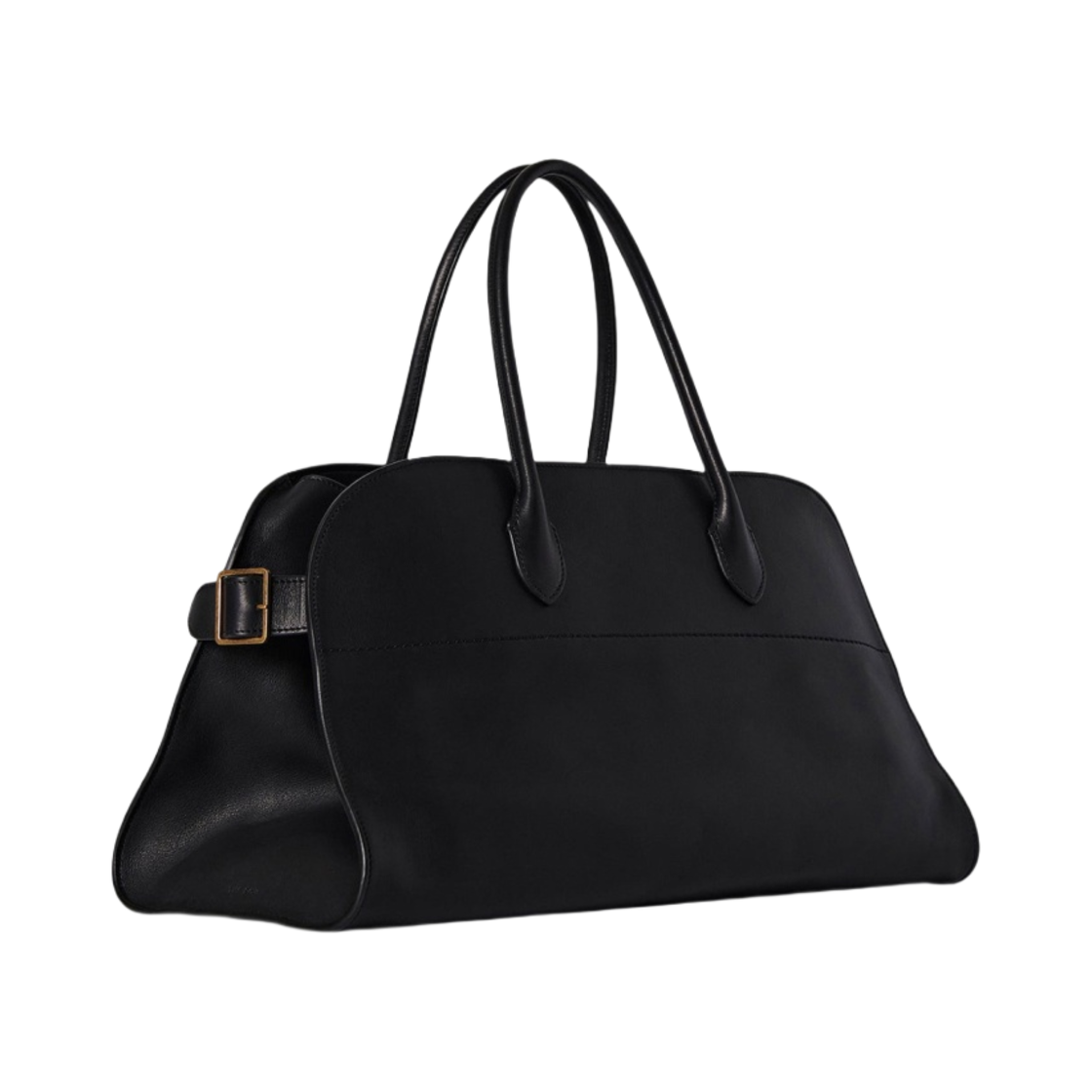 더 로우 EW 마고백 스무스 나파 레더 블랙(The Row EW Margaux Bag in Smooth Nappa Leather Black) - 2