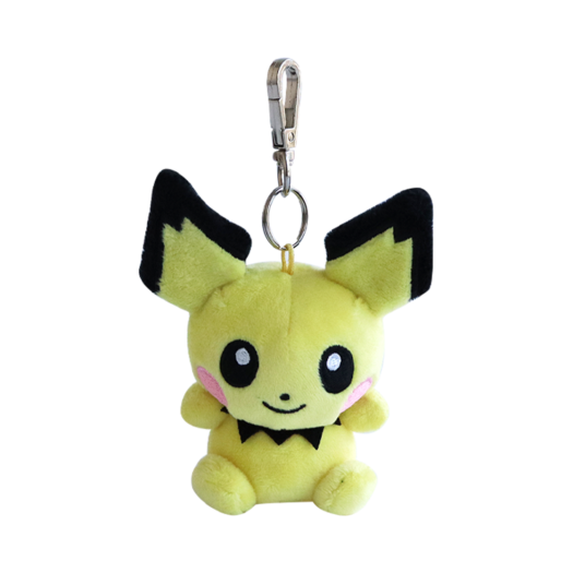 2650-100 Many a Little Pokemon Pichu Keyring 8Cm