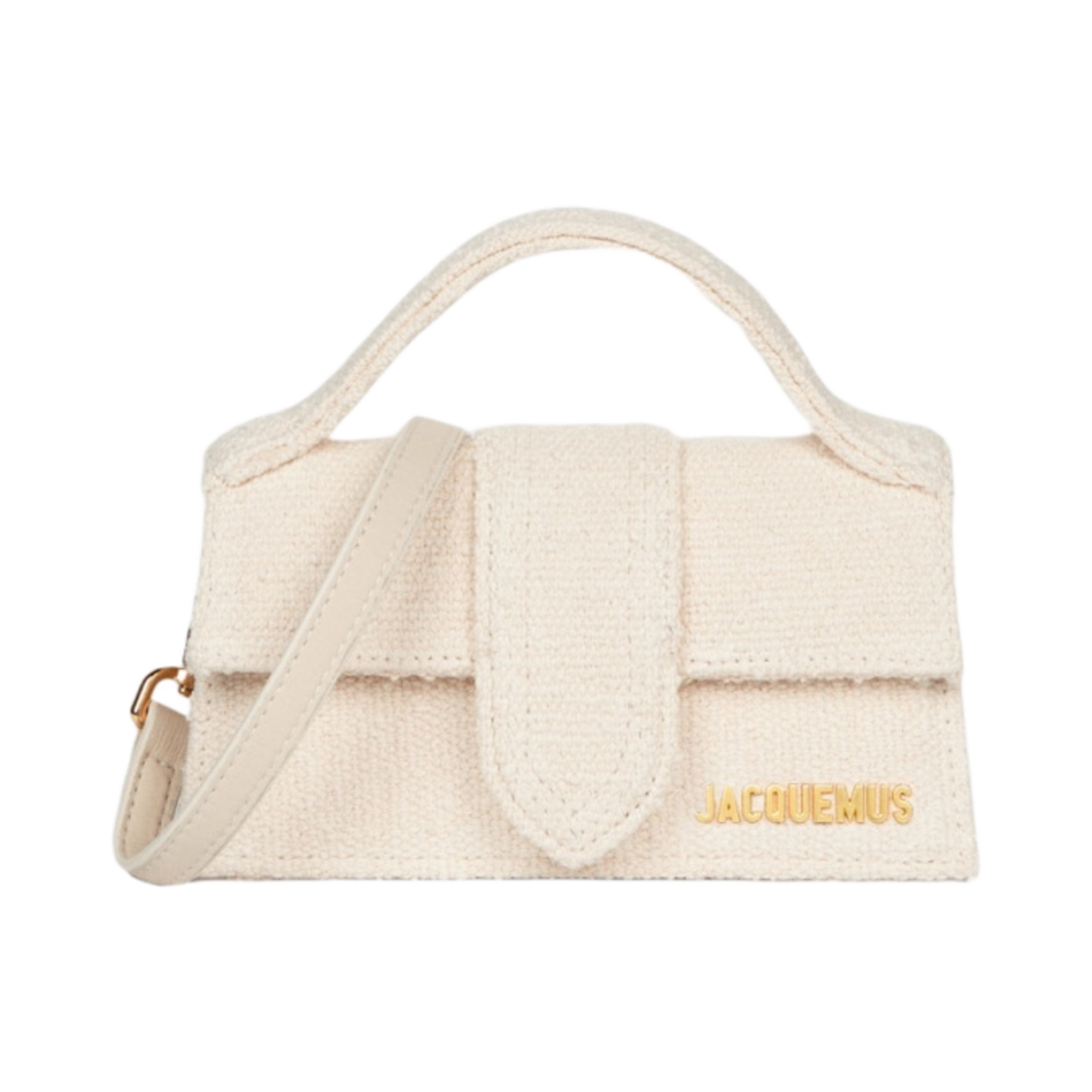 자크뮈스 르 밤비노 미니 플랩 백 오프 화이트(Jacquemus Le Bambino Mini Flap Bag Off White) - 1