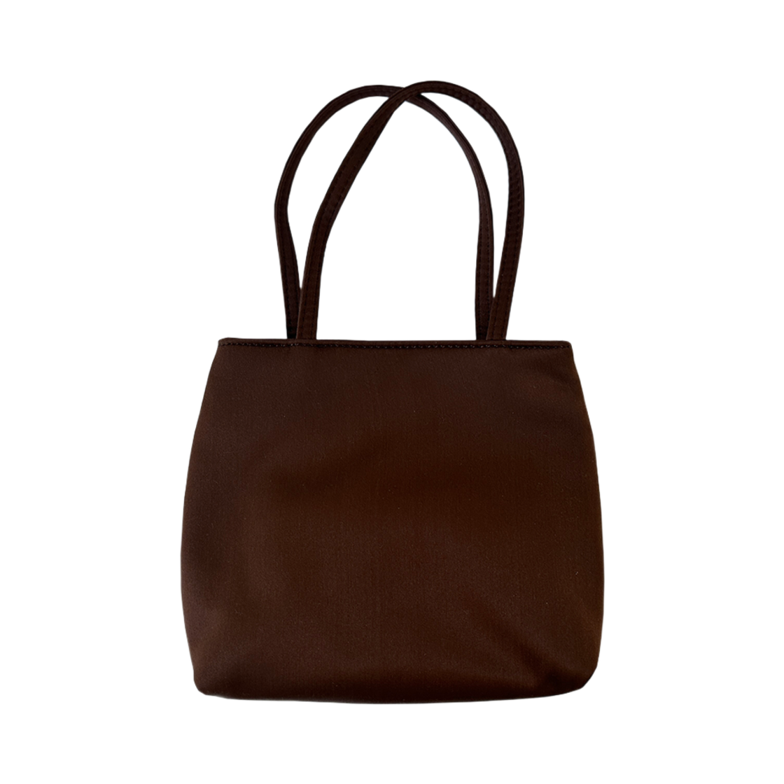 하이 리틀 실크 백 다크 브라운(Hai Little Silk Bag Dark Brown)