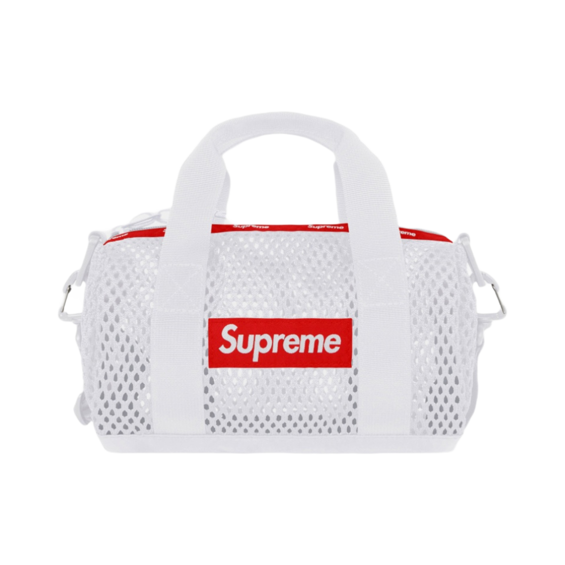 슈프림 메쉬 미니 더플백 화이트 - 23SS | Supreme | KREAM