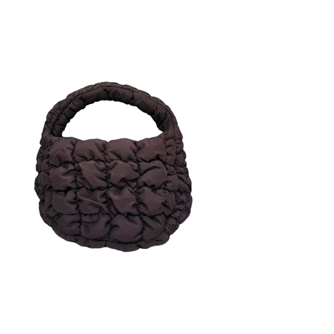 코스 퀼티드 마이크로백 다크 브라운(COS Quilted Micro Bag Dark Brown)