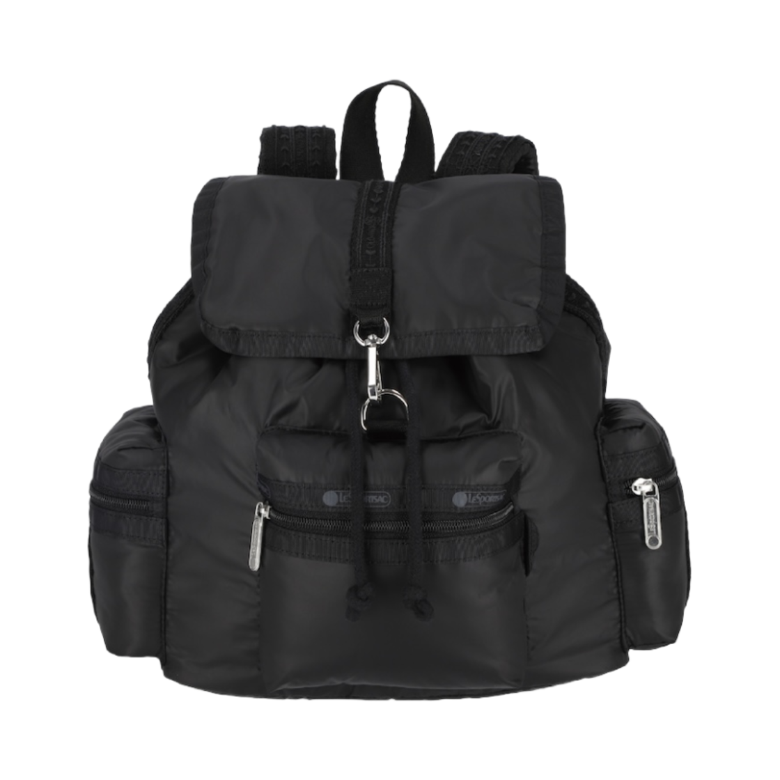 (W) 글로니 x 레스포색 미니 보이저 백팩 미드나잇 느와르((W) Glowny x Lesportsac Mini Voyager Backpack Midnight Noir)