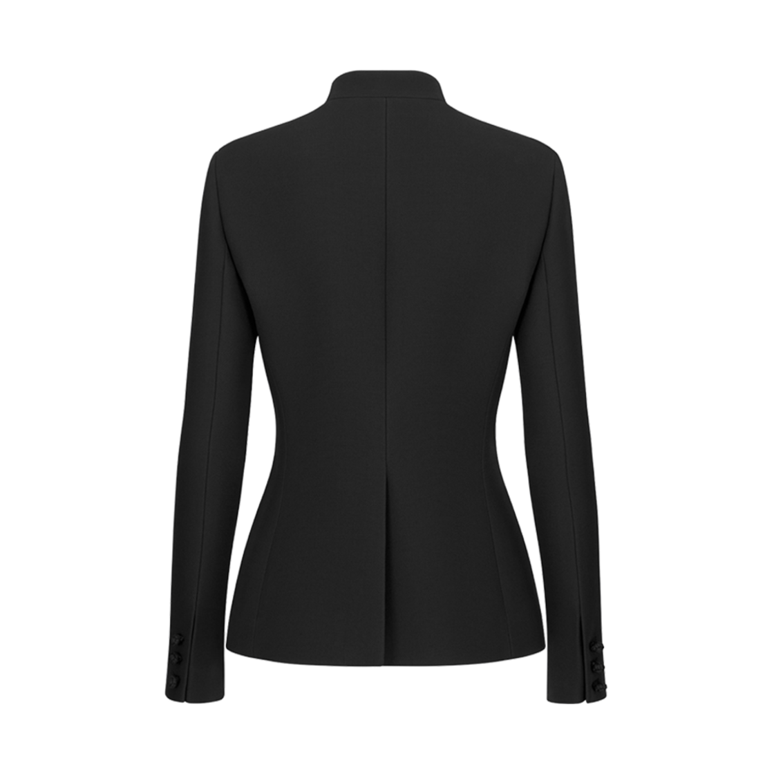 (W) 디올 브란덴부르크 핏티드 자켓 블랙 울 실크((W) Dior Brandenburg Fitted Jacket Black Wool Silk) - 2