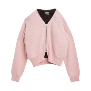Magliano Mini Knitted Bomber Baby Pink