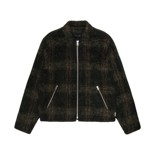 스투시 모헤어 클럽 자켓 블랙 | Stussy | KREAM
