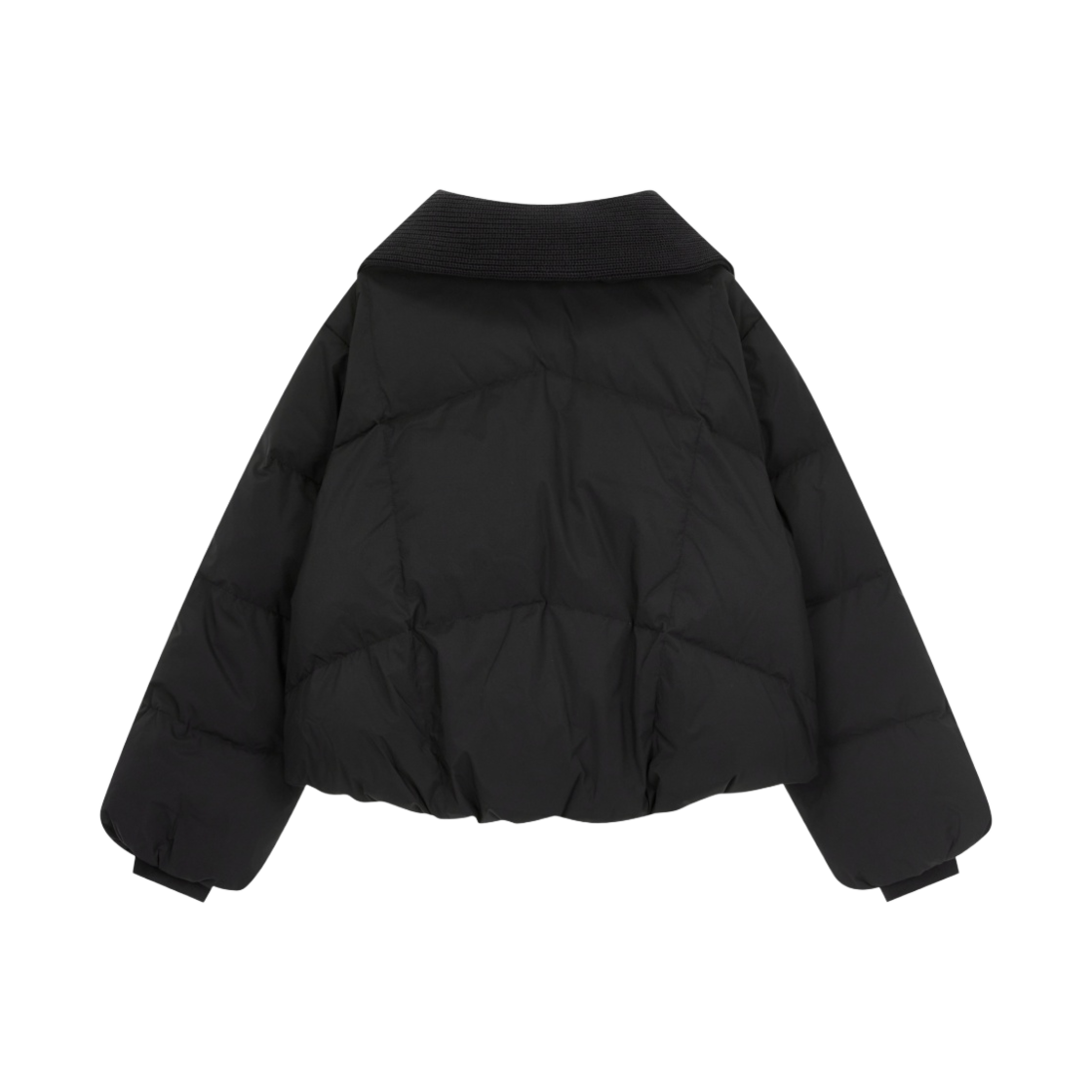 (W) 캘빈 클라인 진스 숏다운 와이드넥 푸퍼 CK 블랙((W) Calvin Klein Jeans Short Down Wide Neck Puffer CK Black) - 2