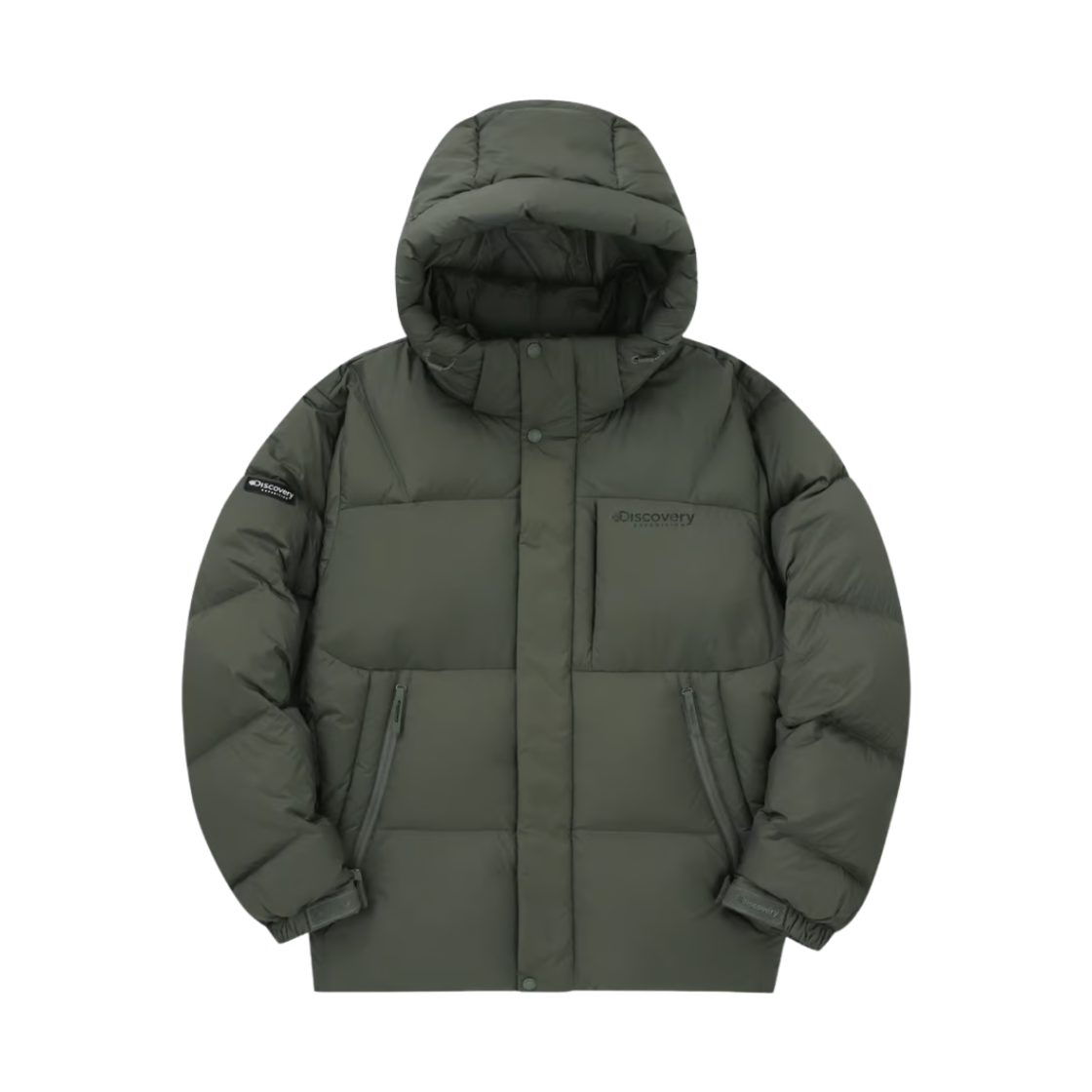 DMDJ6A046-LKS Discovery Expedition Bern Gorpcore Goose Down Khaki