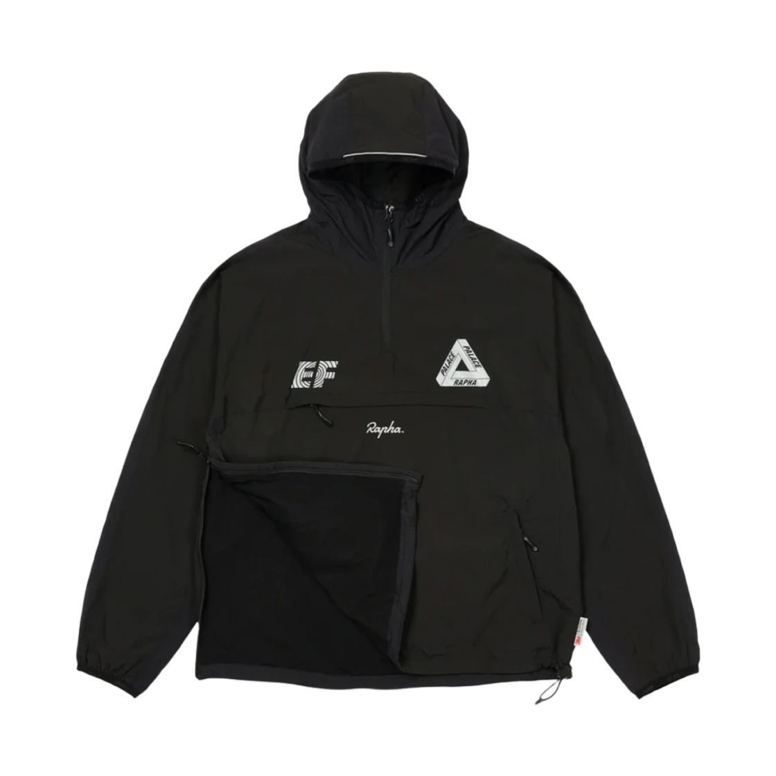 팔라스 x 라파 EF 에듀케이션 퍼스트 풀오버 자켓 블랙 - 22SS(Palace x Rapha EF Education First Pullover Jacket Black - 22SS) - 2