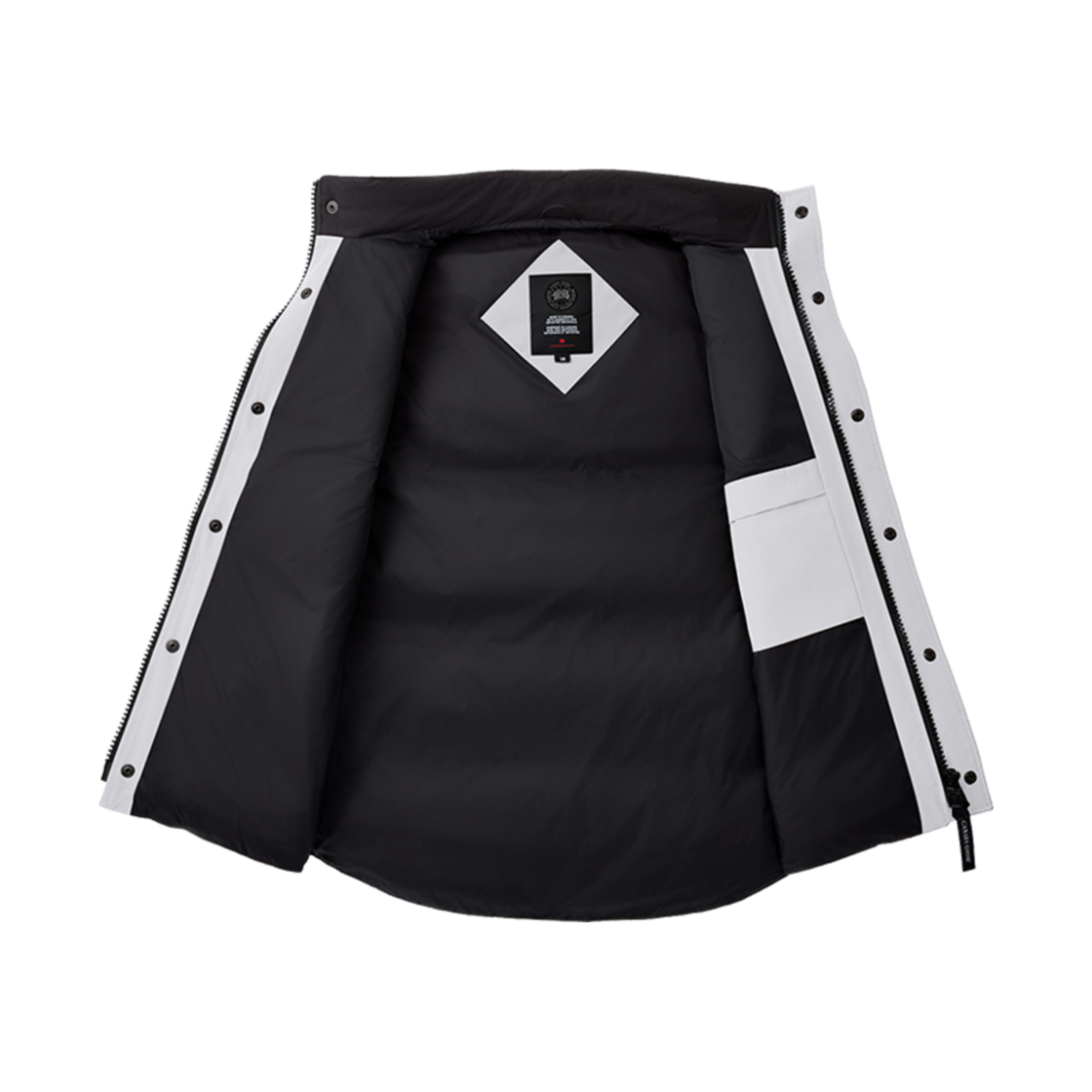 캐나다 구스 가슨 베스트 블랙 라벨 노스 스타 화이트(Canada Goose Garson Vest Black Label North Star White) - 2