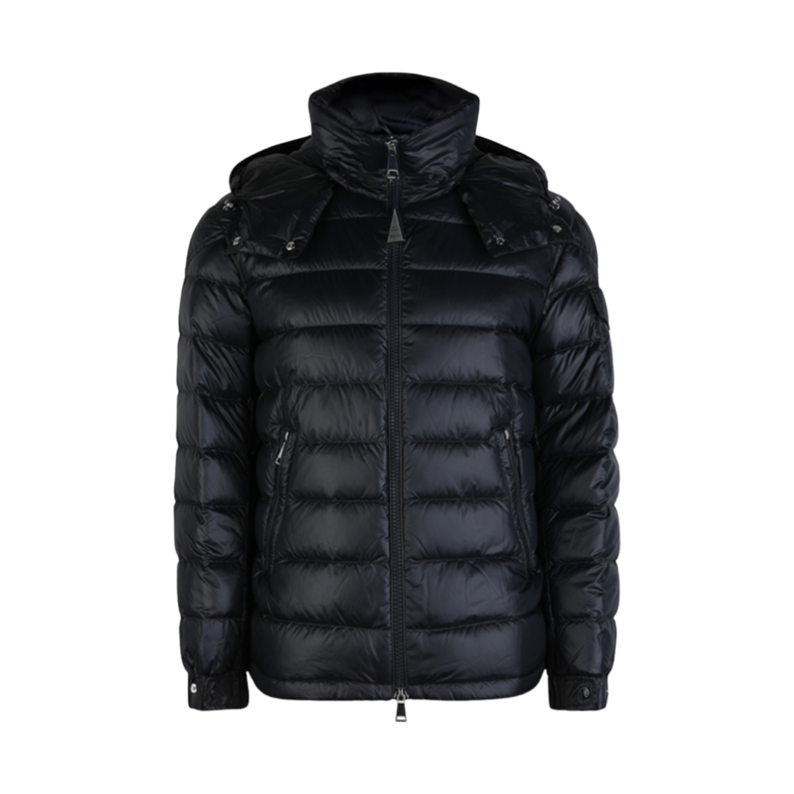 J2-093-1A00178-595ZZ-778 (W) Moncler Padded Dalles Hoodie Night Blue - 24FW