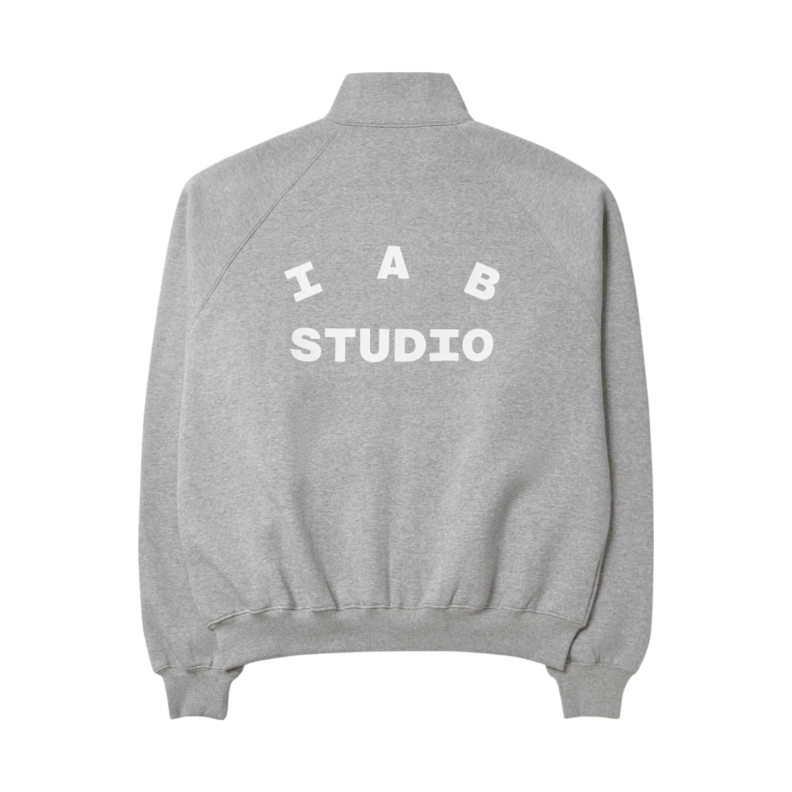 - IAB Studio 2Way Full Zip-Up Gray White