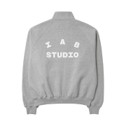 IAB Studio 2Way Full Zip-Up Gray White