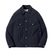 Pottery Nylon Trucker Jacket Navy