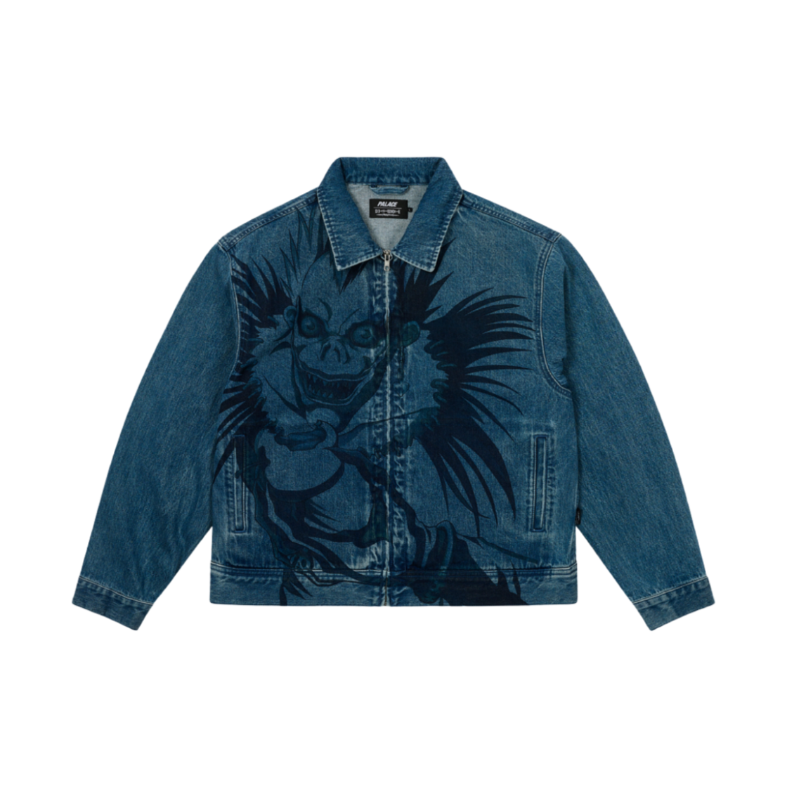 팔라스 x 데스 노트 류크 자켓 스톤 워시 - 25SS(Palace x Death Note Ryuk Jacket Stone Wash - 25SS) - 1