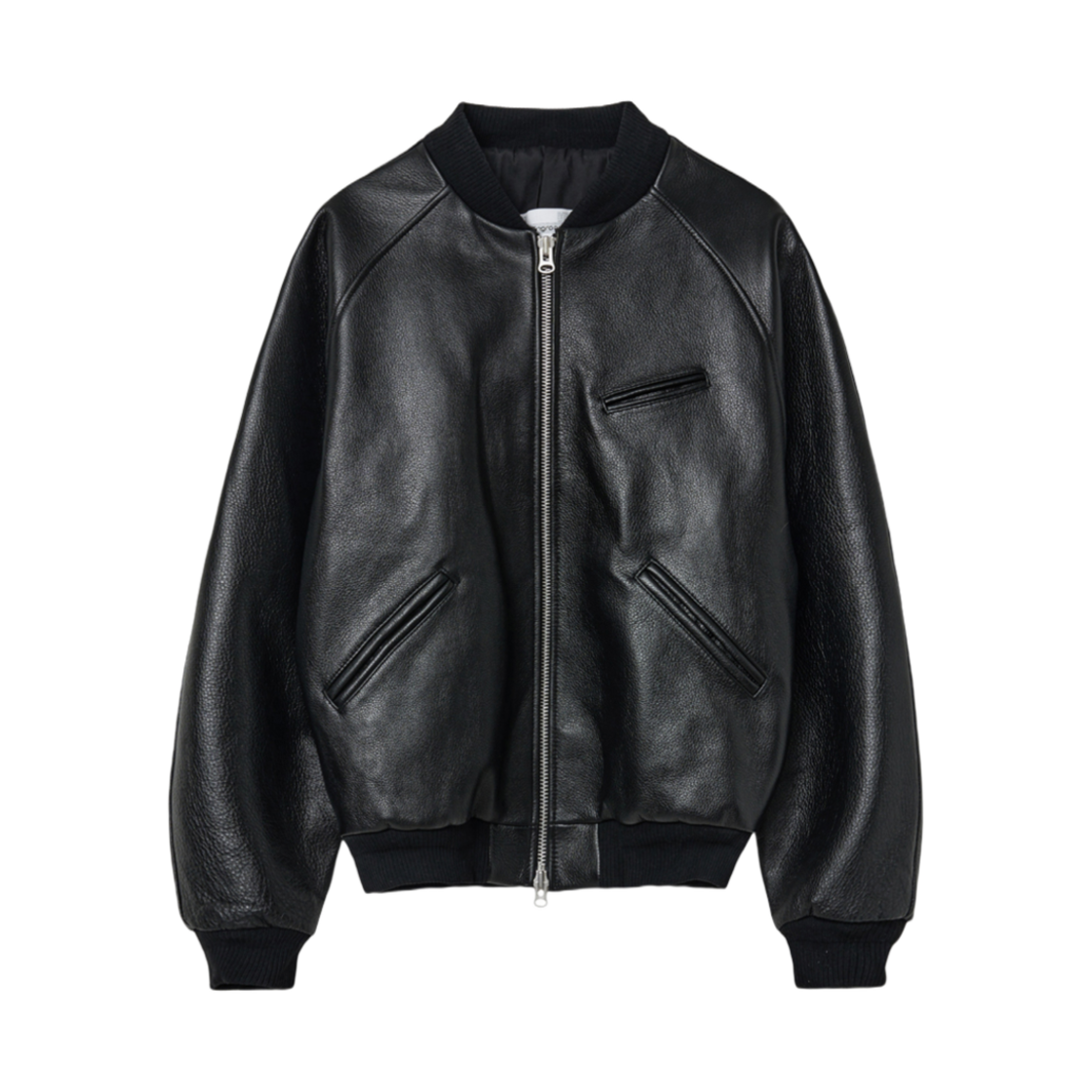 해칭룸 레더 MA-1 블랙(Hatchingroom Leather MA-1 Black)