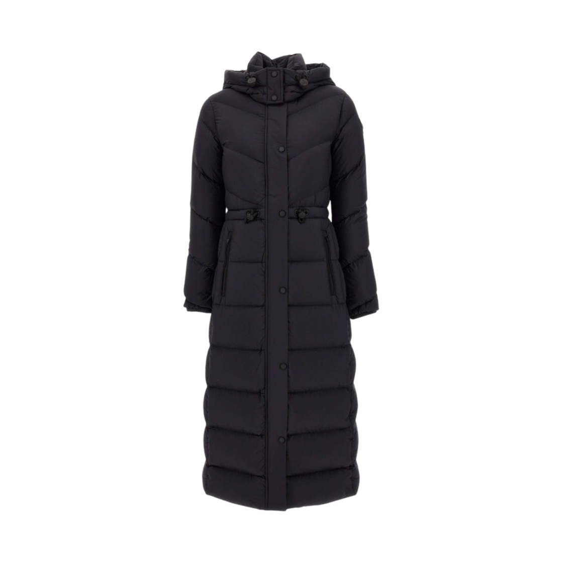 (W) 무스너클 플라이트웨이트 벨 코트 파카 블랙((W) Moose Knuckles Flightweight Belle Cote Parka Black) - 1