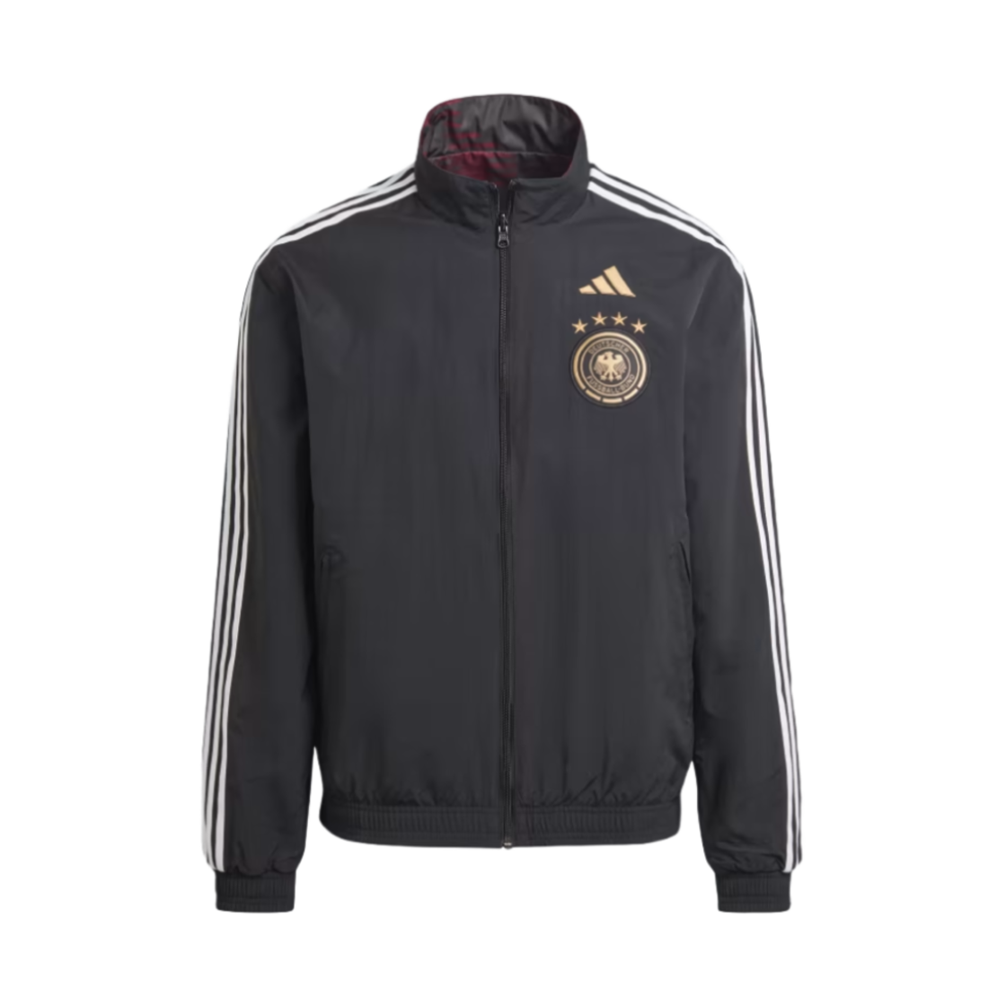 아디다스 독일 앤섬 자켓 블랙 - US 사이즈