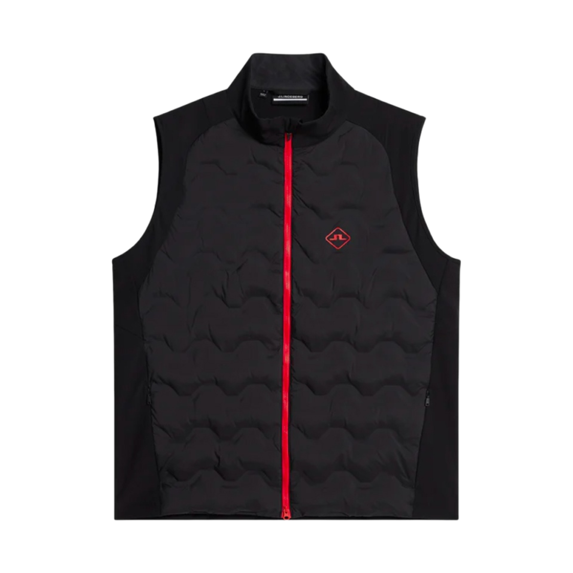 GMOW08765-9999 J.Lindeberg Dexter Hybrid Vest Black