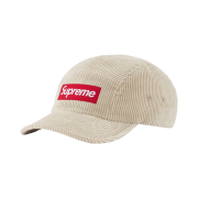 Supreme Corduroy Camp Cap White - 22FW