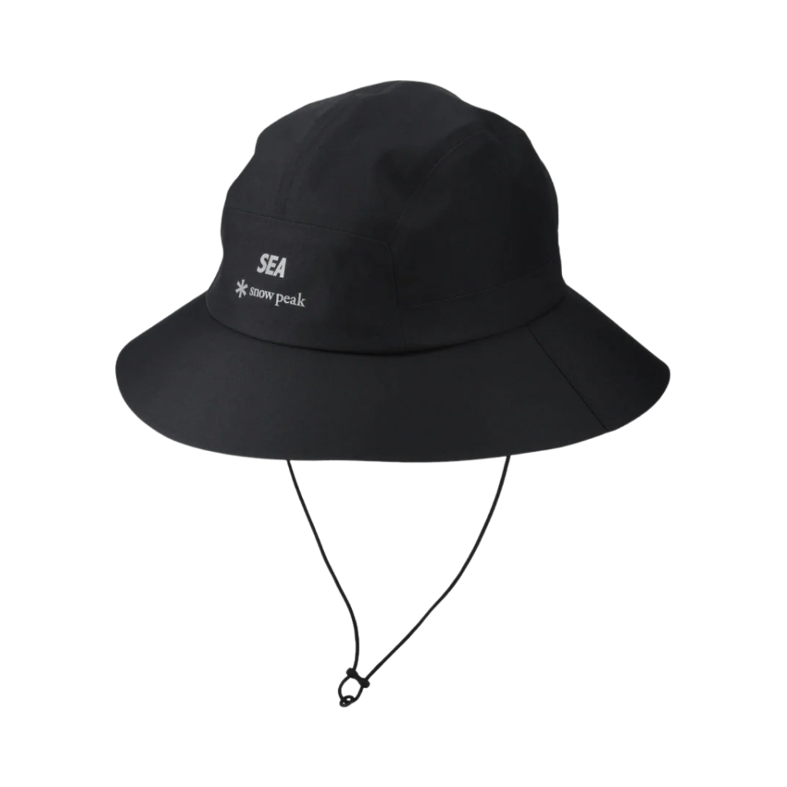 - Snow Peak x Wind and Sea Gore-Tex Rain Hat Black