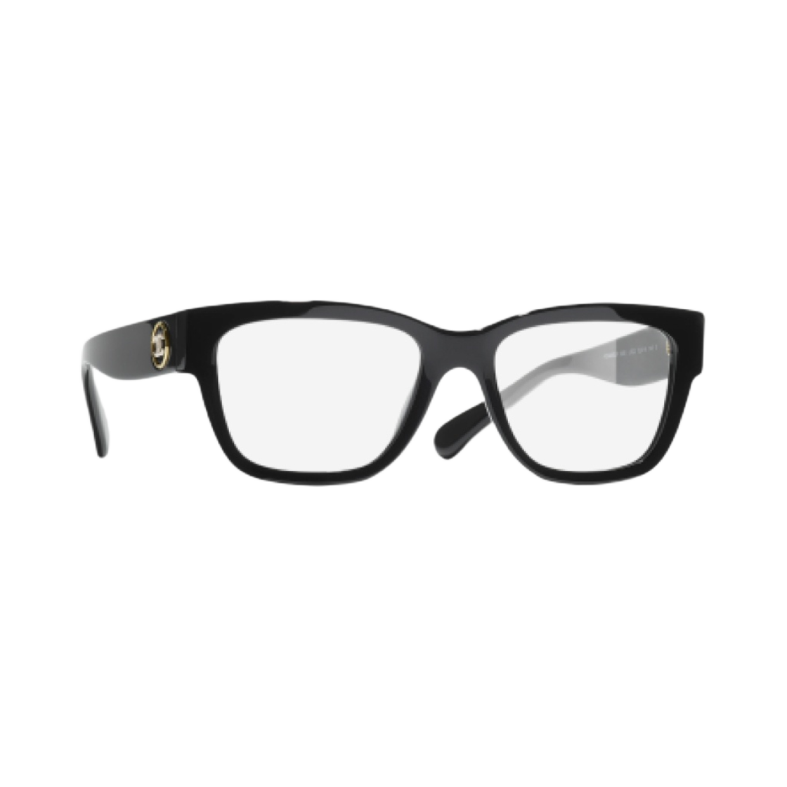 샤넬 스퀘어 프레임 아세테이트 & 블랙(Chanel Rectangle Eyeglasses Acetate & Black) - 2