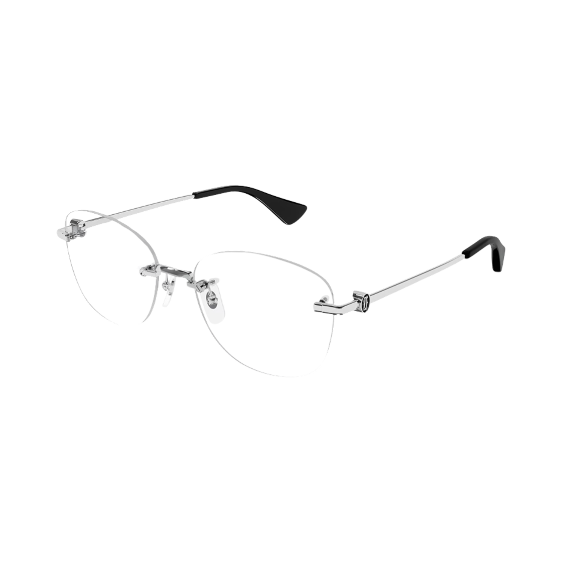 까르띠에 C 데코 림리스 CT0414O-002 실버(Cartier C Decor Rimless CT0414O-002 Silver) - 1