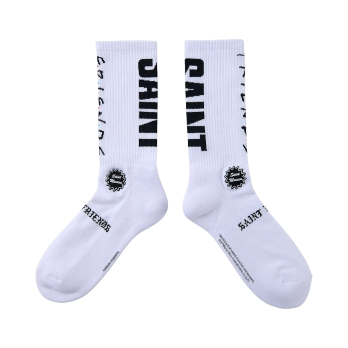 SM-HR8-0000-C59 Saint Mxxxxxx x Friends Socks White - 25SS