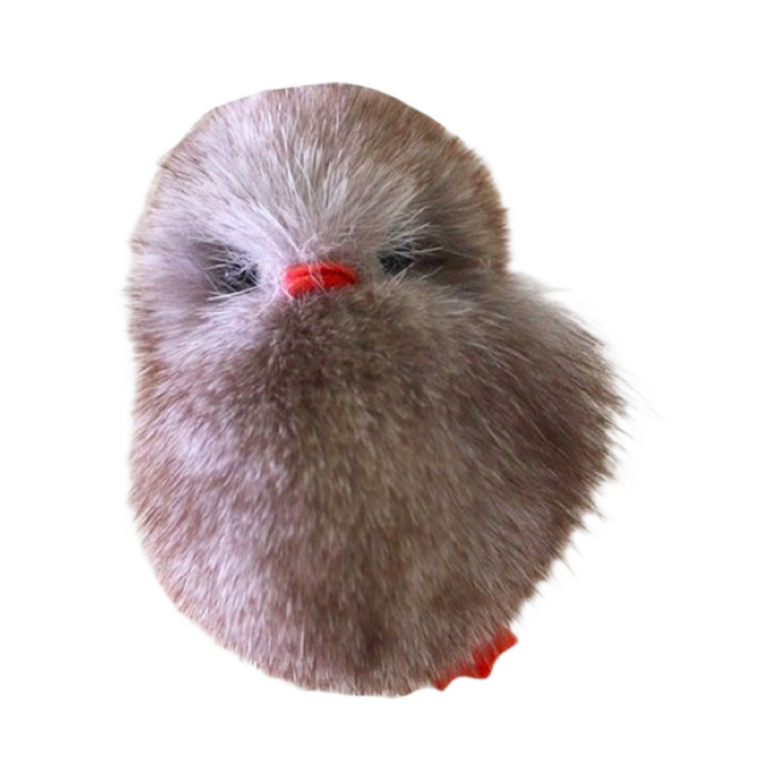 코지모지 베이비 버드 키링 그레이