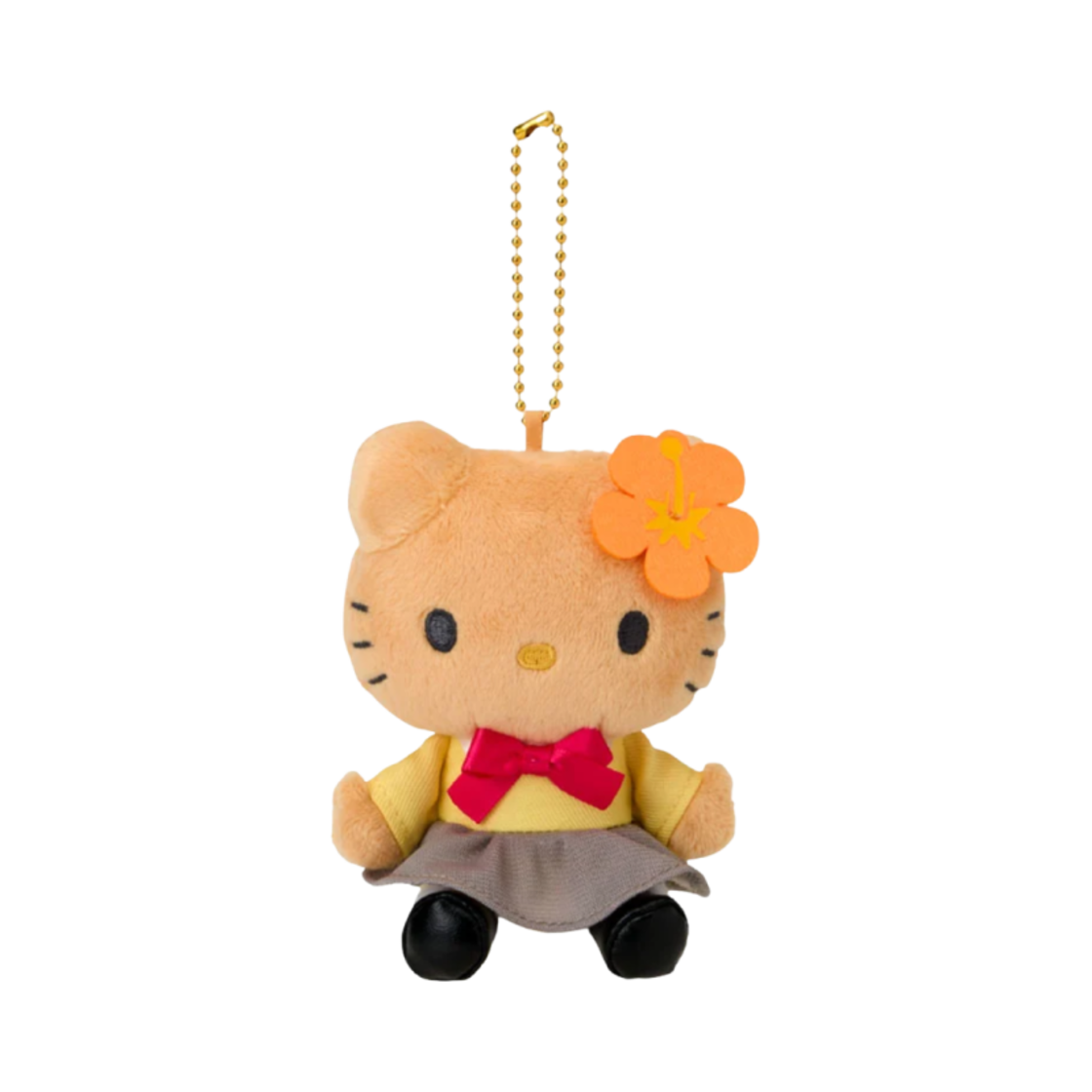 353752/198754-24 Sanrio Hello Kitty Mascot Collection Heisei Kogal Orange