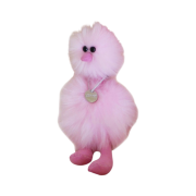 Cosymosy Ugly Bird Keyring Pink
