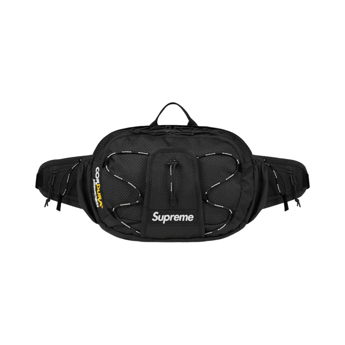 슈프림 하네스 웨이스트백 블랙 - 22SS(Supreme Harness Waist Bag Black - 22SS) - 3