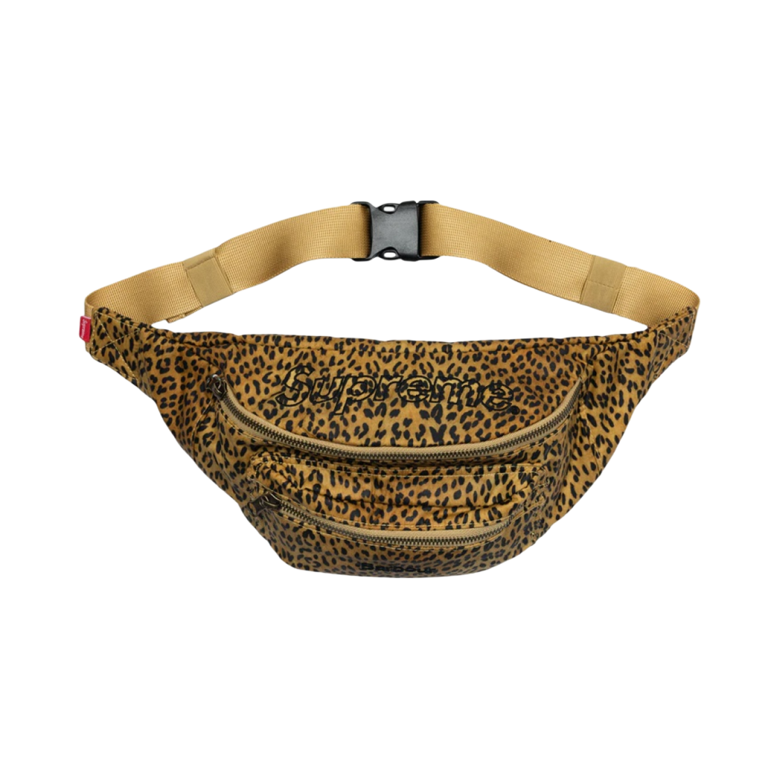 슈프림 x 바버 왁스드 코튼 웨이스트백 레오파드 - 20SS