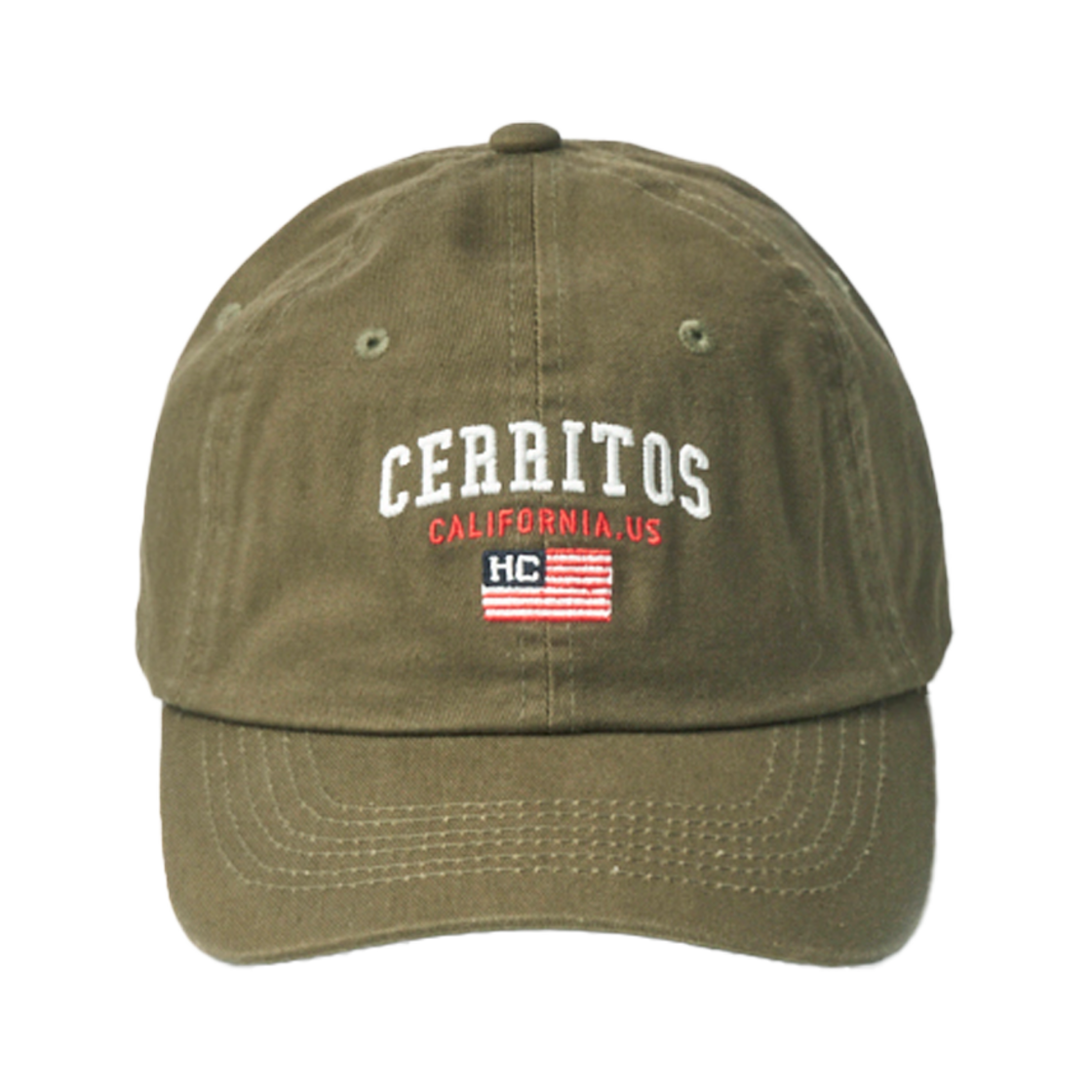 호텔세리토스 세리토스 볼캡 카키(Hotel Cerritos Cerritos Ball Cap Khaki)
