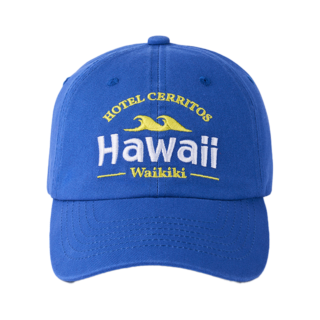 호텔세리토스 하와이 빅웨이브 볼캡 블루(Hotel Cerritos Hawaii BigWave Ball Cap Blue)