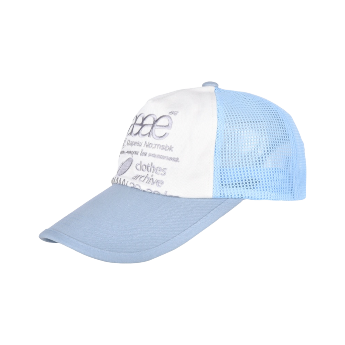 에이에이 웹 로고 메쉬 캡 스카이블루(Aeae Web Logo Mesh Cap Skyblue) - 2