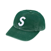Supreme Pigment Coated S Logo 6-Panel Dark Green - 25SS