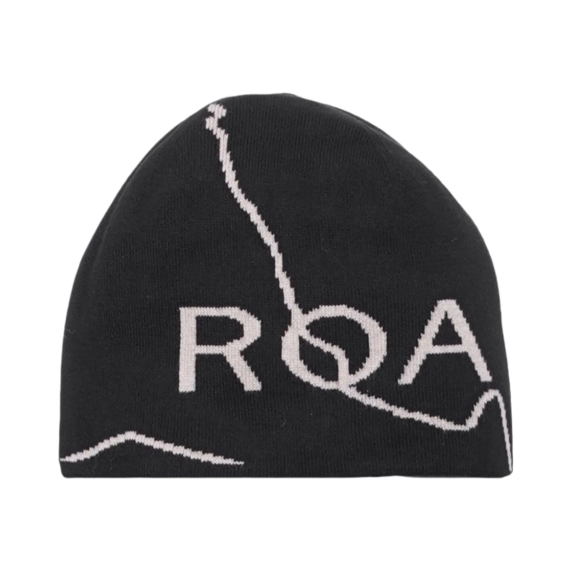 로아 하이킹 로고 비니 블랙(Roa Hiking Logo Beanie Black)