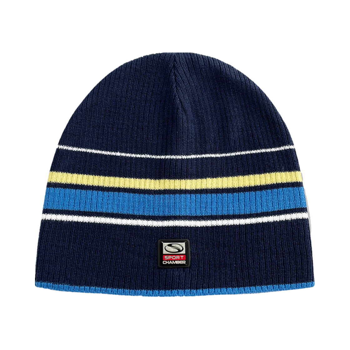 SCBDF1CPU01NV SPORT CHAMBER SC Stripe Beanie Navy