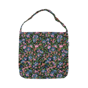 Emis Painting Flower Eco Bag Black