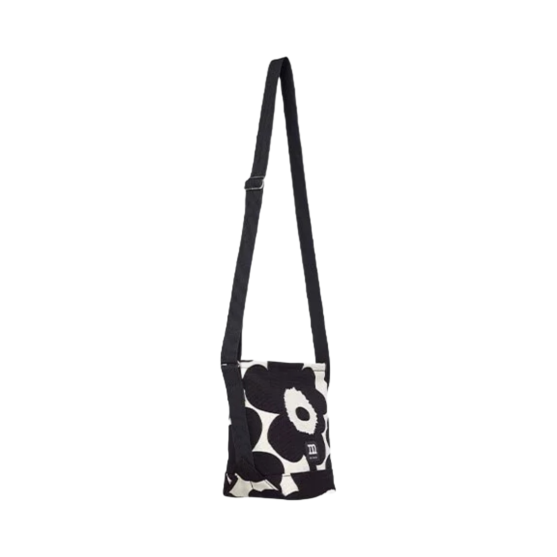 마리메꼬 일타넨 피에니 우니꼬 백 블랙 오프 화이트(Marimekko Itanen Pieni Unikko Bag Black Off White) - 2