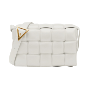 Bottega Veneta Padded Leather Cassette Chalk