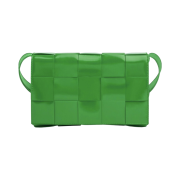 Bottega Veneta Brushed Leather Cassette Parakeet
