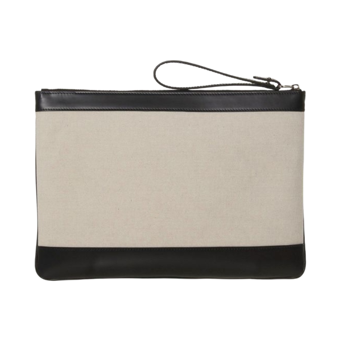 발렌시아가 네이비 미디움 카바스 파우치 베이지(Balenciaga Navy Medium Cabas M Pouch Beige) - 2