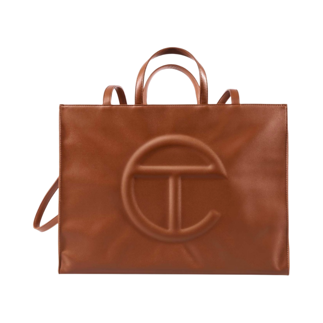 텔파 라지 쇼핑백 탄(Telfar Large Shopping Bag Tan) - 1