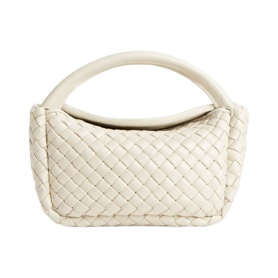 보테가 베네타 스몰 코블 탑 핸들 씨 솔트(Bottega Veneta Small Cobble Top Handle Sea Salt)
