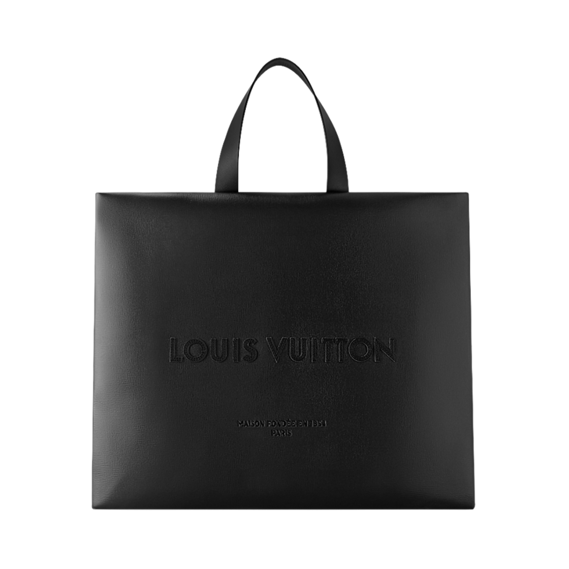 루이비통 쇼퍼 토트 MM 울트라 블랙(Louis Vuitton Shopper Tote MM Ultra Black) - 1