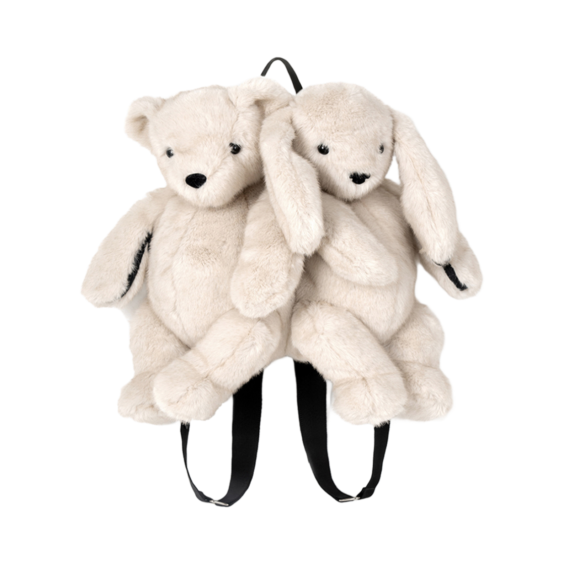 USMBP03 Unsteady Market Teddy&Bunny BackPack Beige