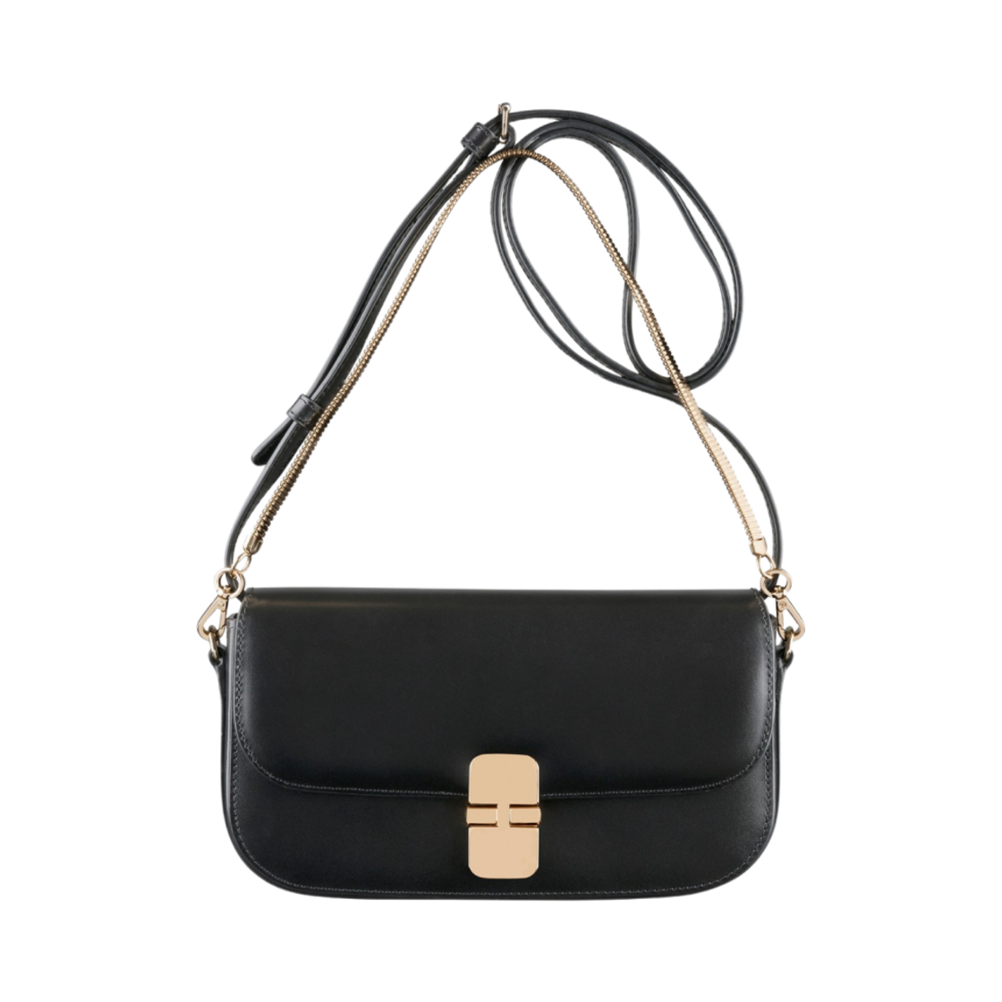 PXBMW-F61882-LZZ A.P.C. Grace Chaine Clutch Black